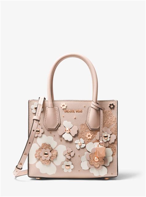 michael kors mercer floral purse|Michael Kors extra small crossbody.